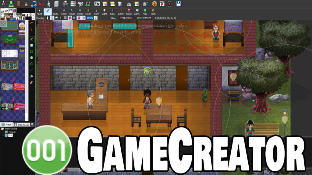 001 Game Creator and its Point and Click Adventure, Visual Novel and 3D Dungeon DLC are all available on Humble, are they any good in 2024?