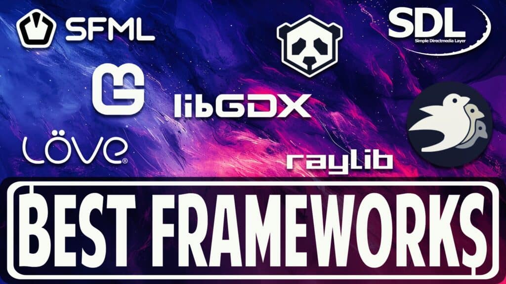 This is a compilation of some of the best frameworks for game development, both 2D and 3D, for a wide variety of programming languages.
