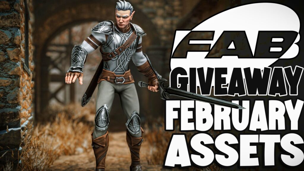 The Epic Games Unreal Engine Marketplace / Fab asset giveaway for Feb 25th to March 11 2025 is here with 3 free gamedev assets.