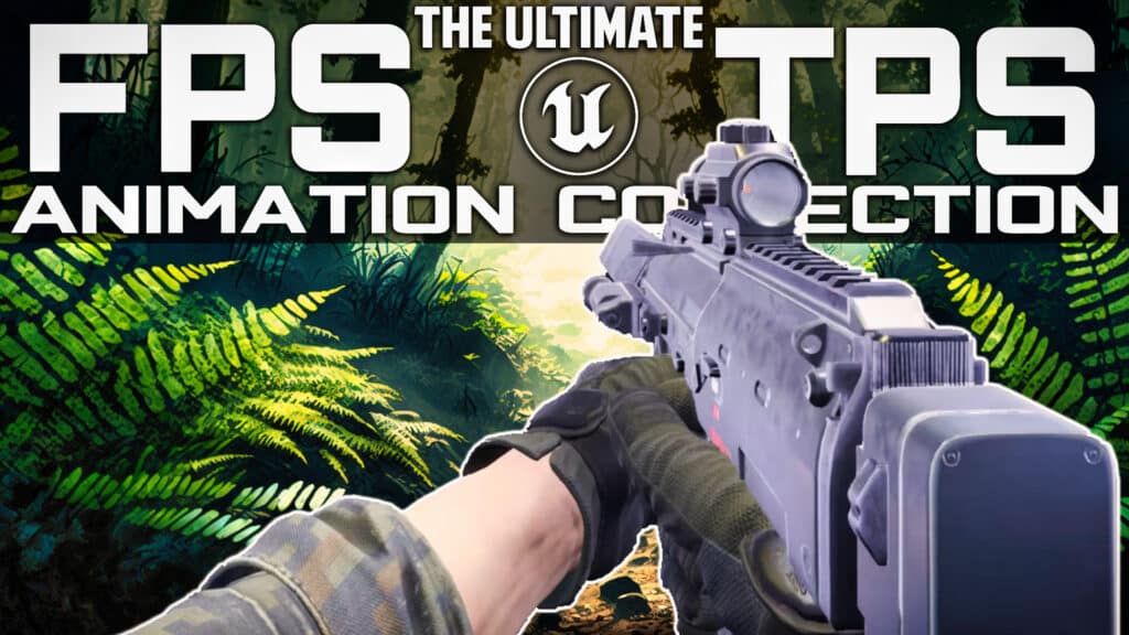 The Ultimate FPS and TPS Animation Collection Humble Bundle is a huge collection of Unreal engine models and animations for creating shooters