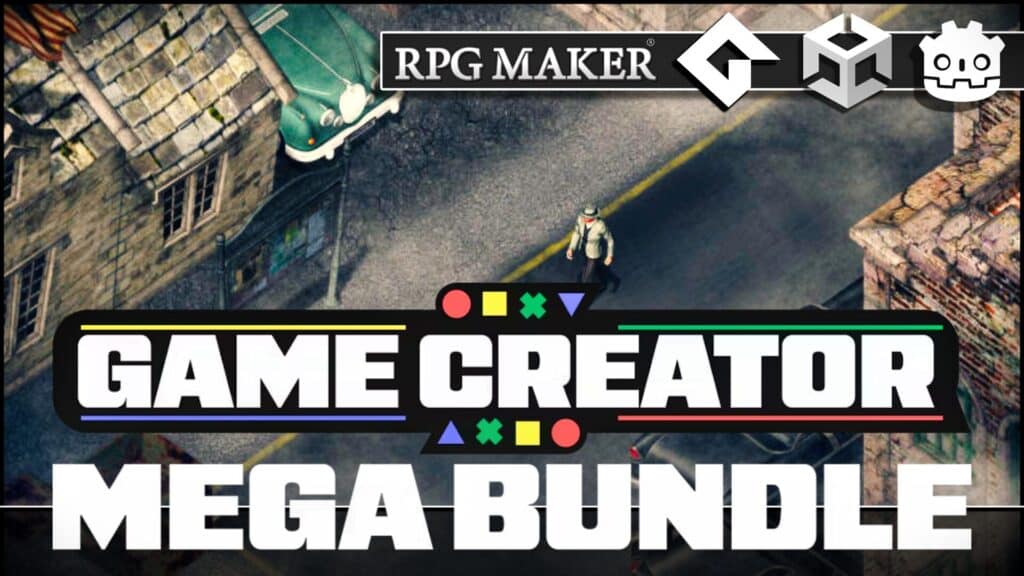 The Game Creator Mega Bundle has returned for 2 days only on Humble Bundle, get Godot, GameMaker, Unity etc 2D assets cheaply.
