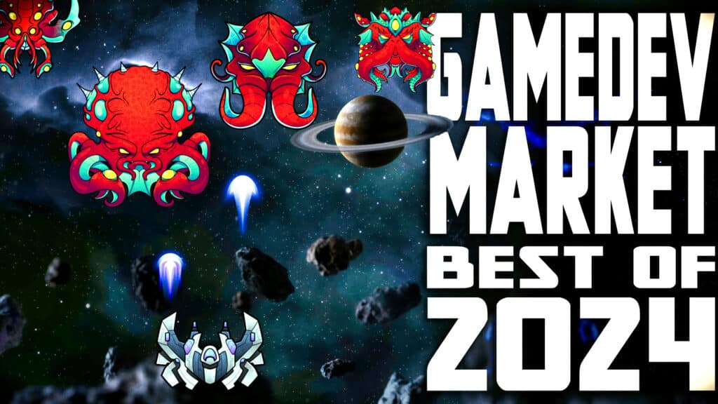 The GameDev Market: Best of 2024 Humble Bundle is a huge collection of 2D game assets, sound effects, sprites, tilemaps and more