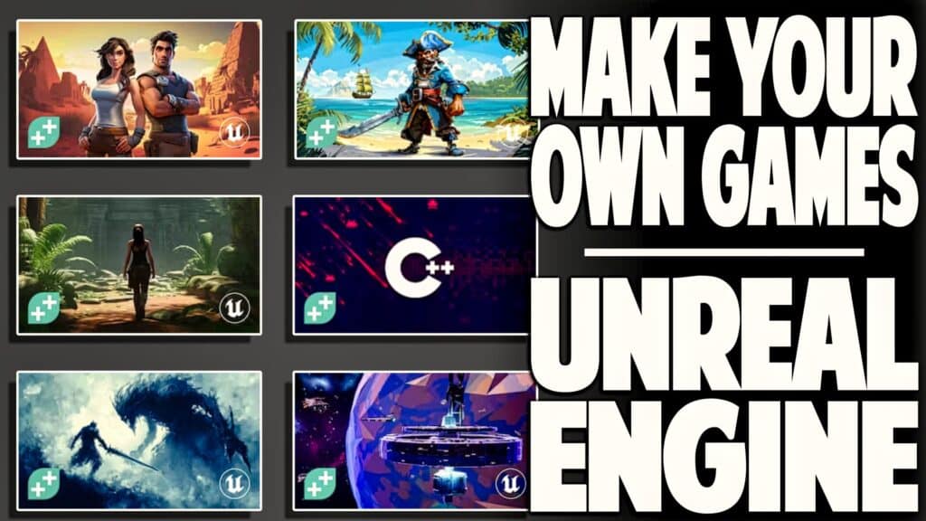 The Make Your Own Games in Unreal Engine 5 Humble Bundle is a collection of game development courses for UE5 by GameDevTV