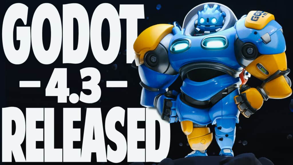 Godot Open Source Game Engine released Godot 4.3