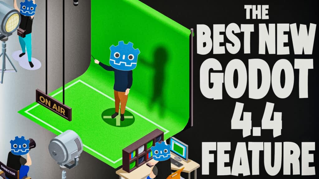 With the release of Godot 4.4 Dev6 the Godot game engine got a feature I've missed for ages, a proper camera preview