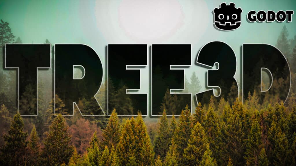 Tree3D is an add-on or GDExtension for creating procedural trees in Godot 4.x quickly and easily.