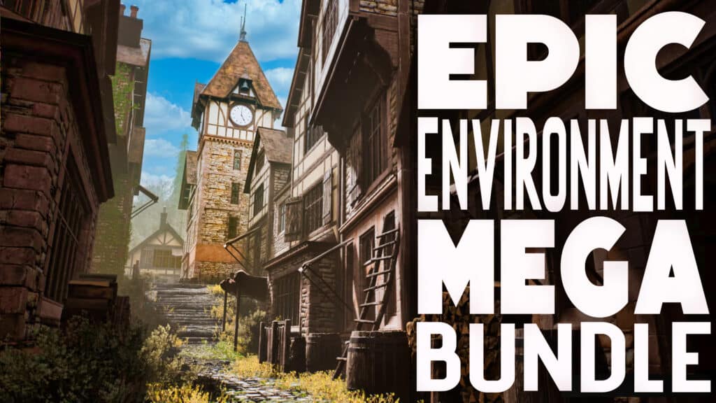  Epic Environments Mega Bundle is now live on Humble Bundle is a collection of 3D environments from FreshCan3D for Unity and Unreal Engine