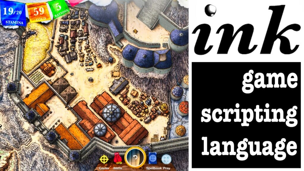 Ink Game Dialog Narrative programming scripting language