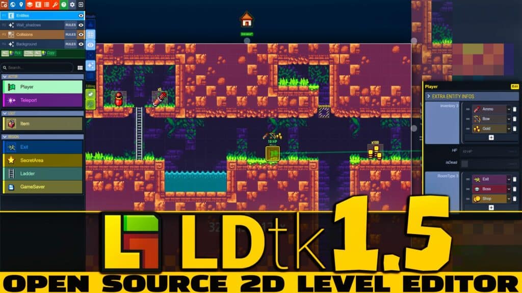 LDtk 1.5 released