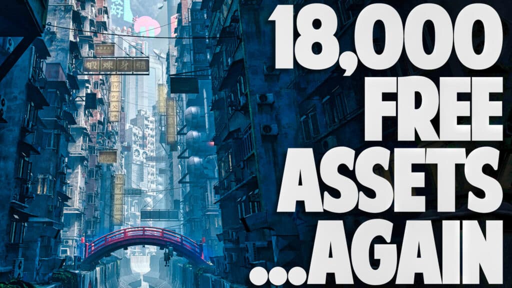 Get 18,000+ AAA quality gamedev assets from Quixel Megascans free with 1 click, this is in addition to the Fab giveaway