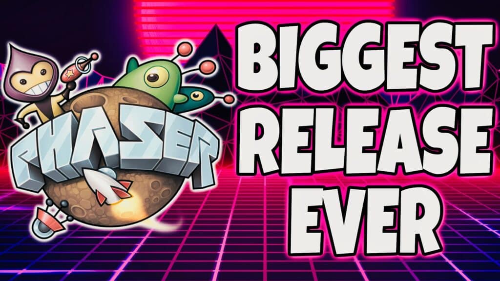 Phaser 3.60 Released to celebrate the open source html frameworks 10th anniversary