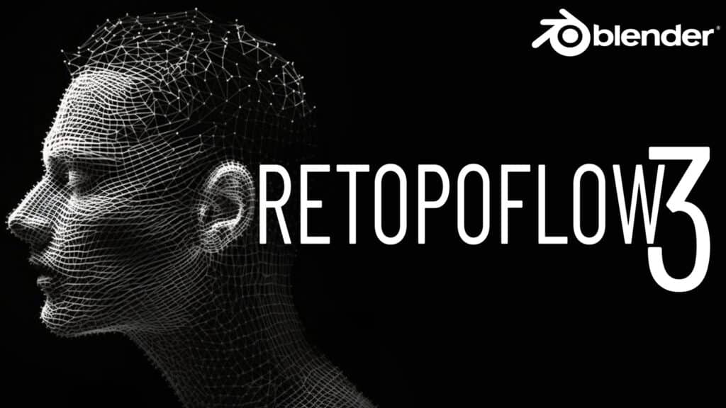 Retopoflow 3 is a powerful Blender add-on for Retopology that is available in the Blender Market's Essential Humble Bundle