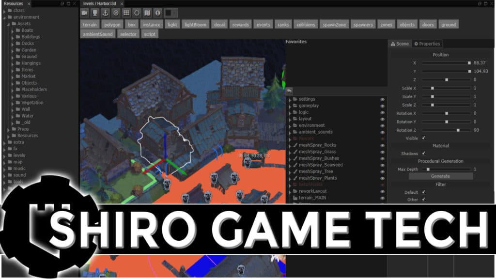 Shiro's Open Source Haxe Game Development Stack