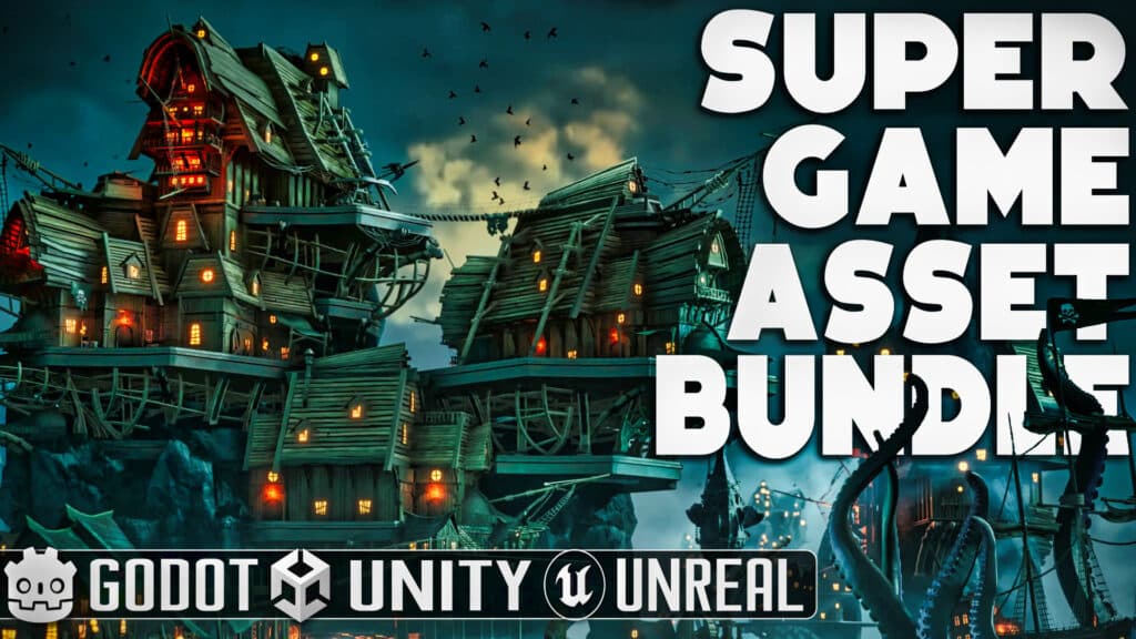 the Super Game Asset Bundle by Leartes Studio is a large collection of game ready assets for Unreal Engine, Unity and now Godot game engine
