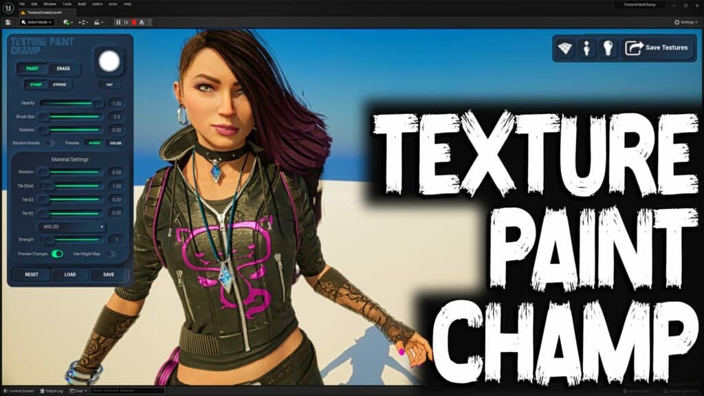 Texture Paint Champ Substance Painter for Unreal Engine