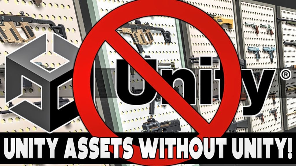 Use Unity AssetPackage Assets without having Unity Installed