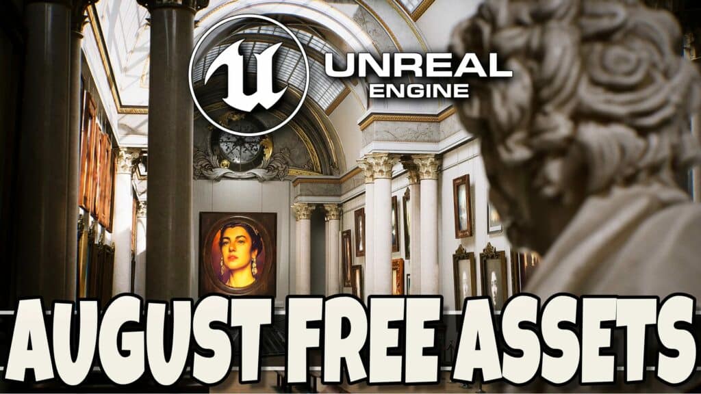 Unreal Engine August Free Asset Giveaway