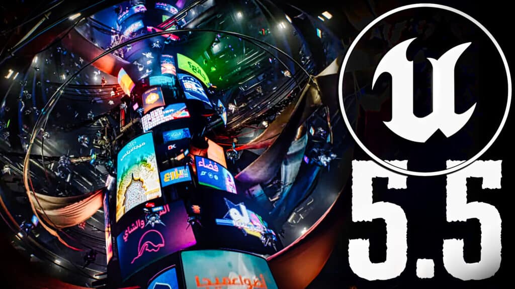 Unreal Engine 5.5 is here adding several new features including the all new nanite-like MegaLights, new animation tools and more