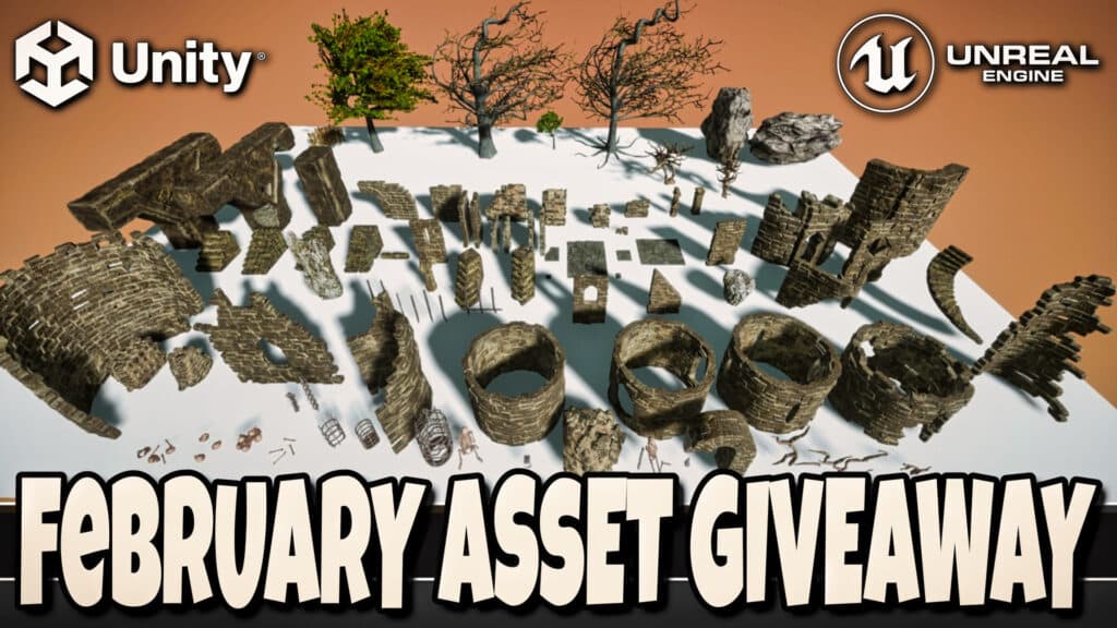 The Epic Games Unreal Engine Fab Marketplace Giveaway for February 2025 #2 is here. Get 3 free gamedev assets for a limited time.
