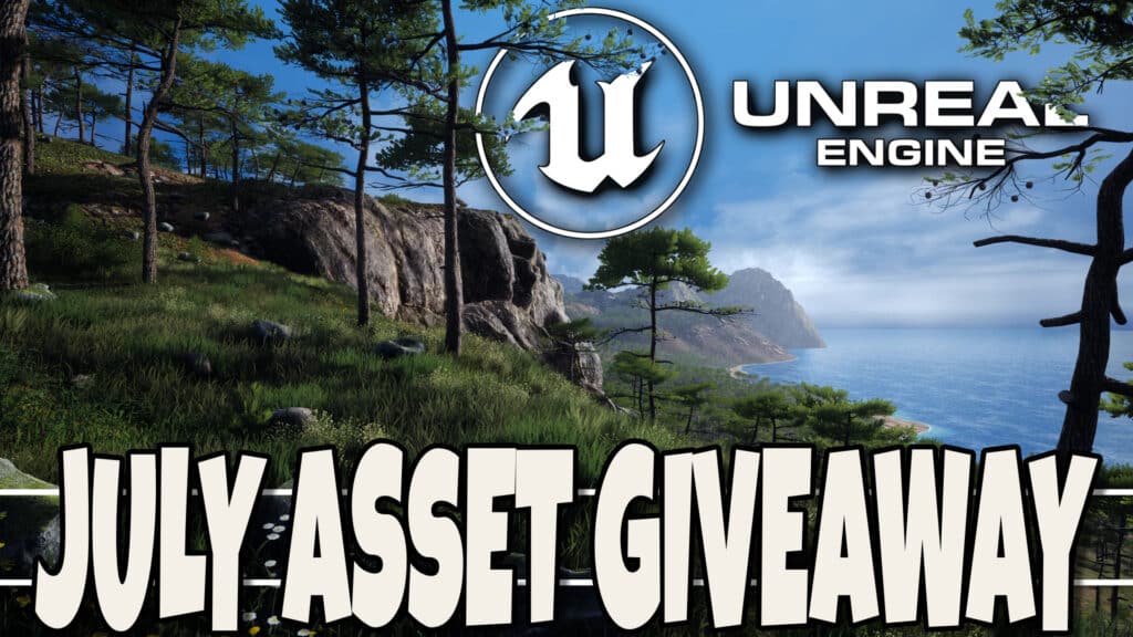 Epic Games have another give away for Unreal Engine developers this July of 2024, 5 free for the month assets for UE 5+ including UE 5.4